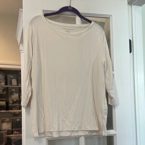 Majestic Filatures Women's Cream Teeshirt